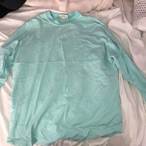 Light blue long sleeve tee Seaside shirt